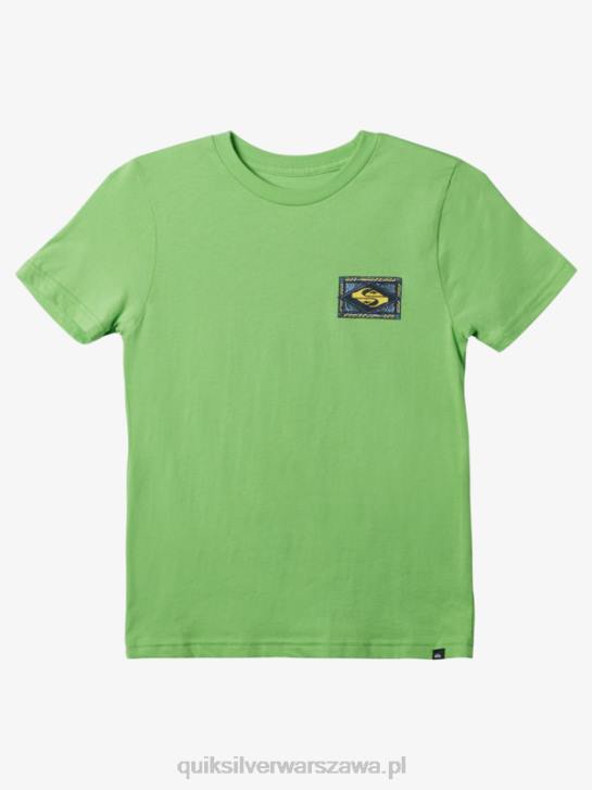 chłopcy Quiksilver Wibrująca koszulka 8-16 4DBV1945 Panama