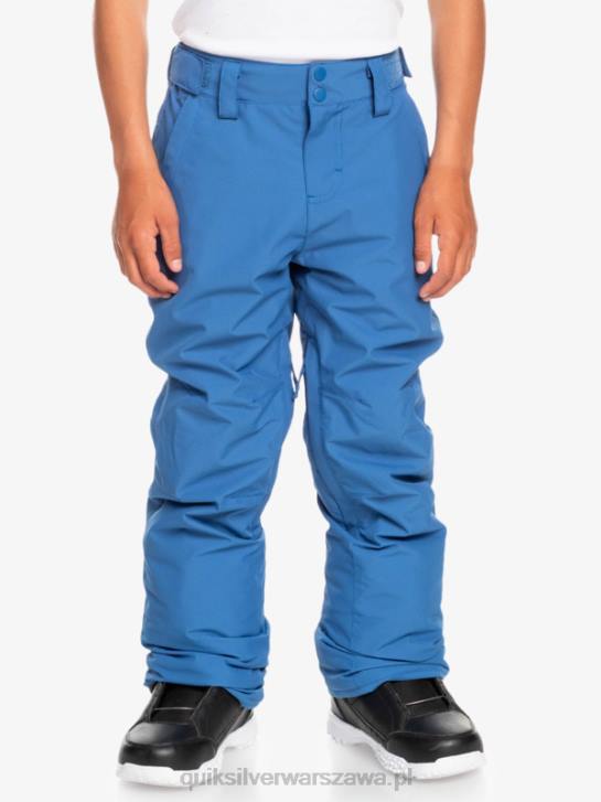 chłopcy Quiksilver Spodnie narciarskie 8-16 kombi 4DBV2294 jasny kobalt