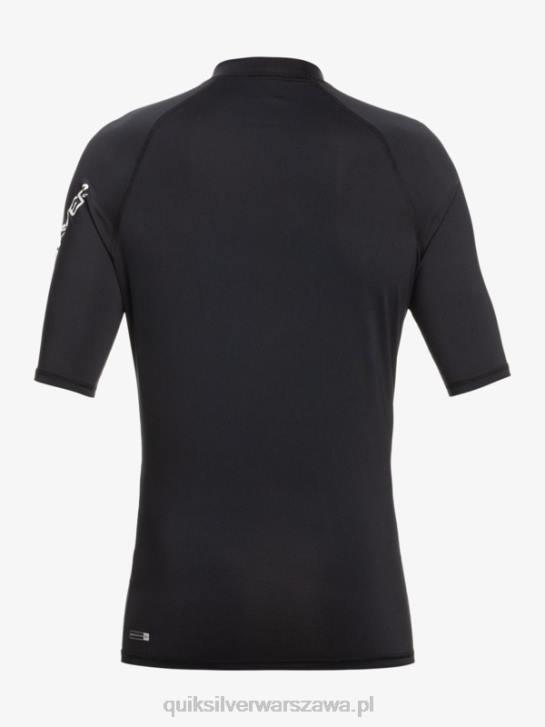 chłopcy Quiksilver 2-7 wszechczasów z krótkim rękawem upf 50 rashguard 4DBV2127 czarny