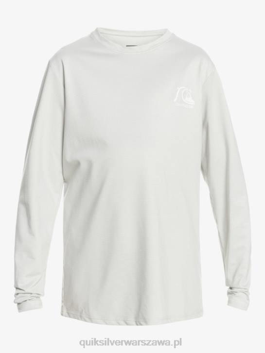 chłopcy Quiksilver 8-16 Heritage Heather koszulka surfingowa upf 50 z długimi rękawami 4DBV2198 szary fioletowy wrzos