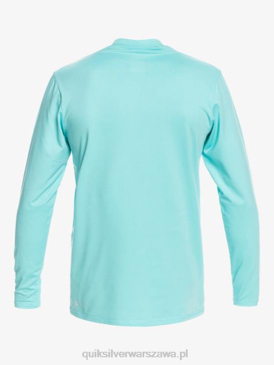 chłopcy Quiksilver 8-16 Heritage Heather koszulka surfingowa upf 50 z długimi rękawami 4DBV2199 anioł niebieski wrzos