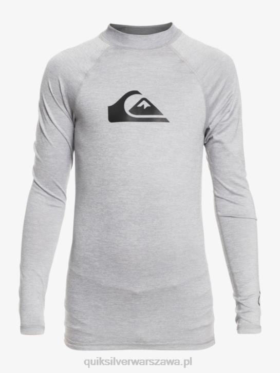 chłopcy Quiksilver 8-16 koszulka surfingowa all time ls young l/sl 4DBV2096 wrzos ze śniegiem