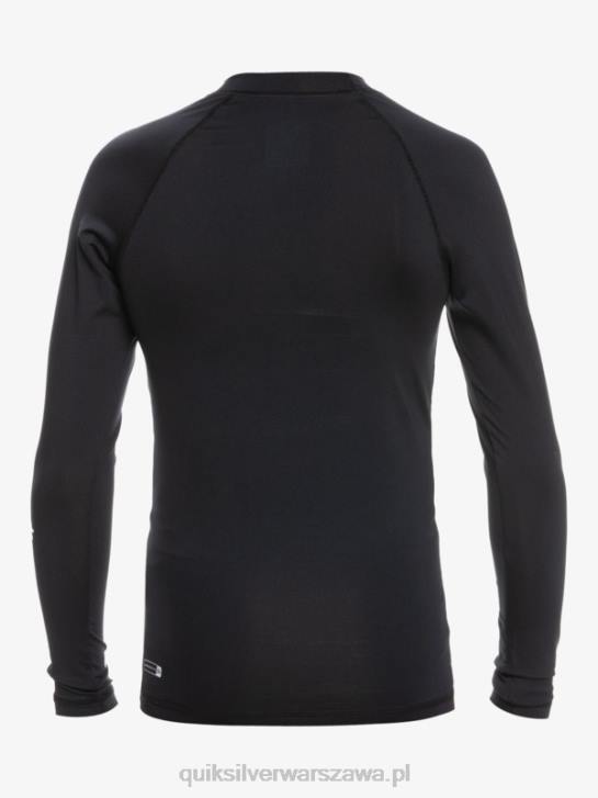 chłopcy Quiksilver Koszulka surfingowa 2-7 wszechczasów ls l/sl 4DBV2074 czarny