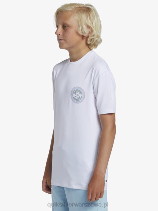 chłopcy Quiksilver Koszulka surfingowa z krótkim rękawem 8-16 mix session upf 50 4DBV2014 Królewna Śnieżka