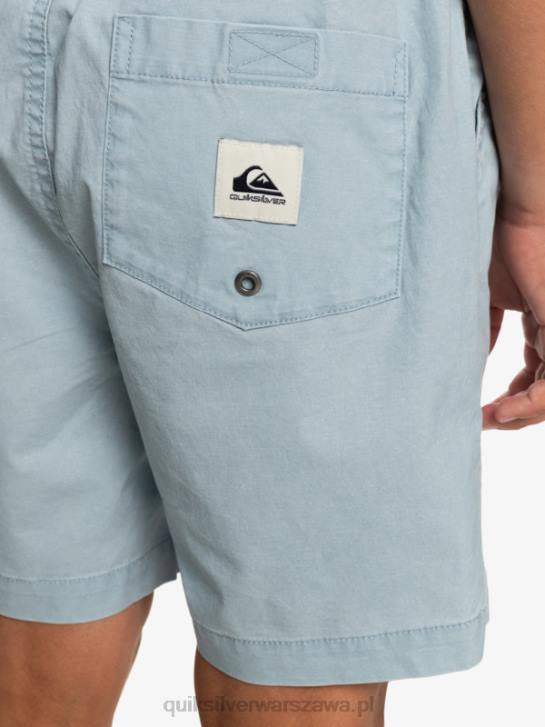 chłopcy Quiksilver 8-16 Taxer 15 szorty z elastyczną talią 4DBV2082 niebiański błękit