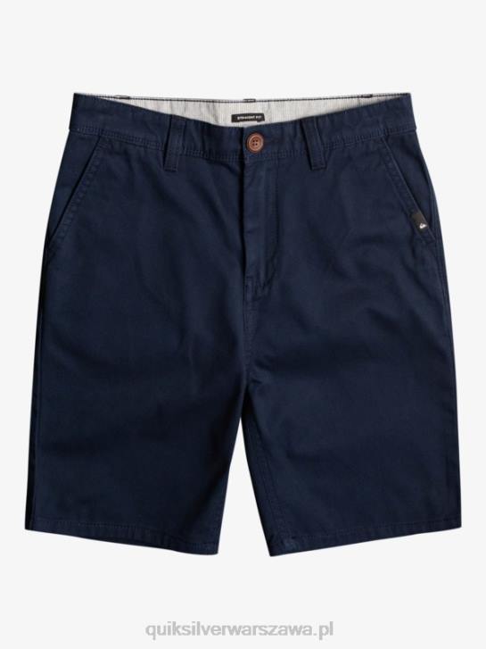 chłopcy Quiksilver 8-16 codzienne 17 chinosy 4DBV2289 granatowa marynarka