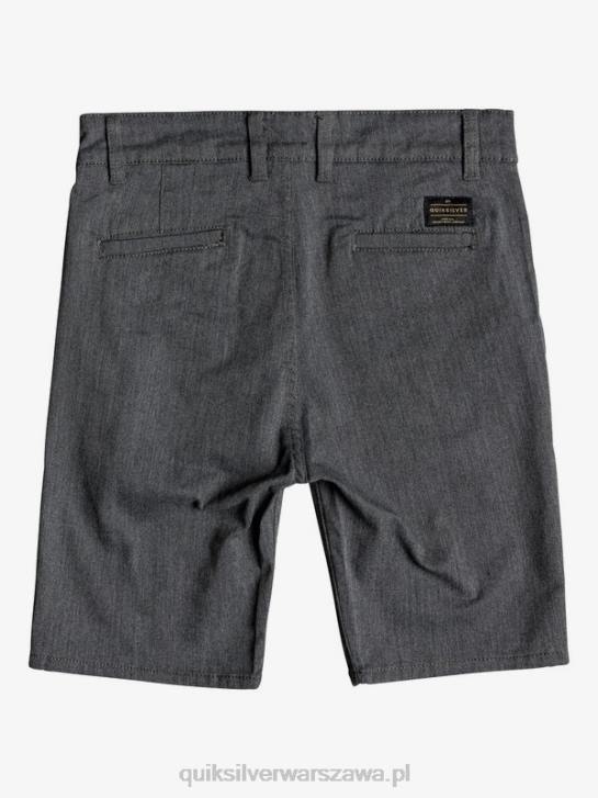 chłopcy Quiksilver 8-16 nowe szorty typu chino na co dzień 4DBV2279 ciemnoszary wrzos