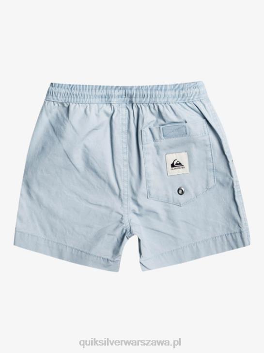 chłopcy Quiksilver Elastyczne szorty 2-7 taksówek 4DBV2215 niebiański błękit