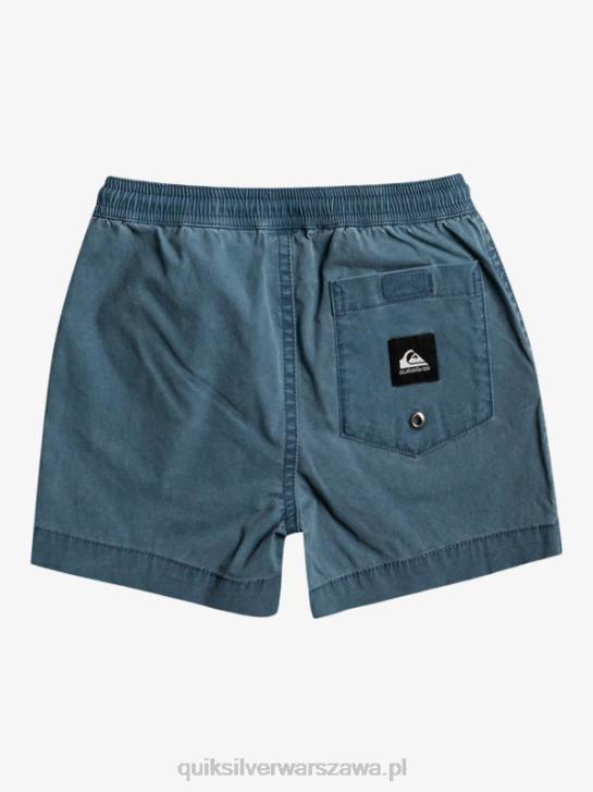 chłopcy Quiksilver Elastyczne szorty 2-7 taksówek 4DBV2216 marynarka o północy