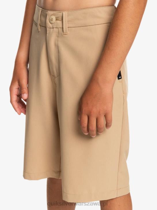 chłopcy Quiksilver Hybrydowe szorty 8-16 Union Amphibian 19 4DBV2236 plac