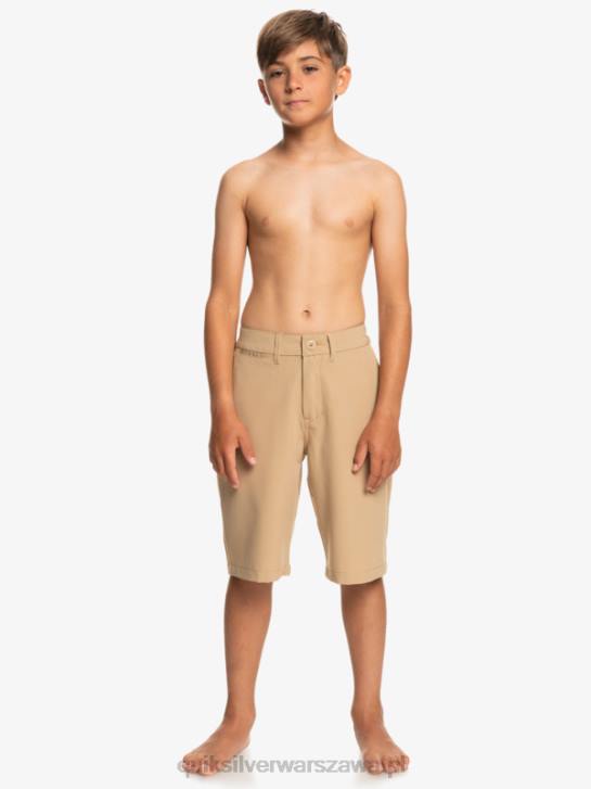 chłopcy Quiksilver Hybrydowe szorty 8-16 Union Amphibian 19 4DBV2236 plac