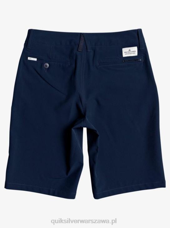 chłopcy Quiksilver Hybrydowe szorty 8-16 Union Amphibian 19 4DBV2238 granatowa marynarka