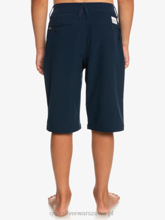 chłopcy Quiksilver Hybrydowe szorty 8-16 Union Amphibian 19 4DBV2238 granatowa marynarka
