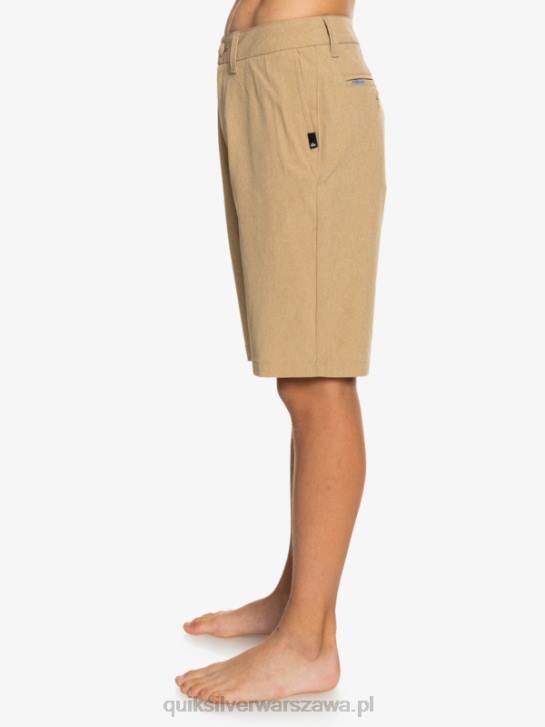 chłopcy Quiksilver Hybrydowe szorty 8-16 Union Heather Amphibian 19 4DBV2315 plac