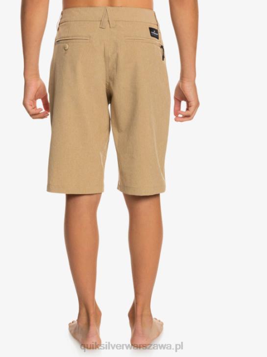 chłopcy Quiksilver Hybrydowe szorty 8-16 Union Heather Amphibian 19 4DBV2315 plac