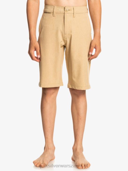 chłopcy Quiksilver Hybrydowe szorty 8-16 Union Heather Amphibian 19 4DBV2325 plac