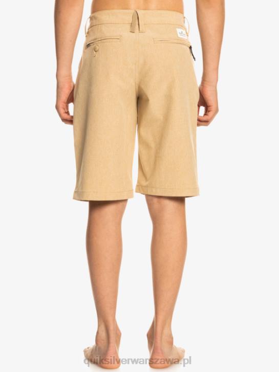chłopcy Quiksilver Hybrydowe szorty 8-16 Union Heather Amphibian 19 4DBV2325 plac