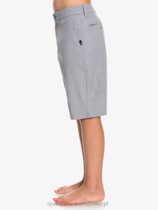 chłopcy Quiksilver Hybrydowe szorty 8-16 Union Heather Amphibian 19 4DBV2326 śnieg z deszczem