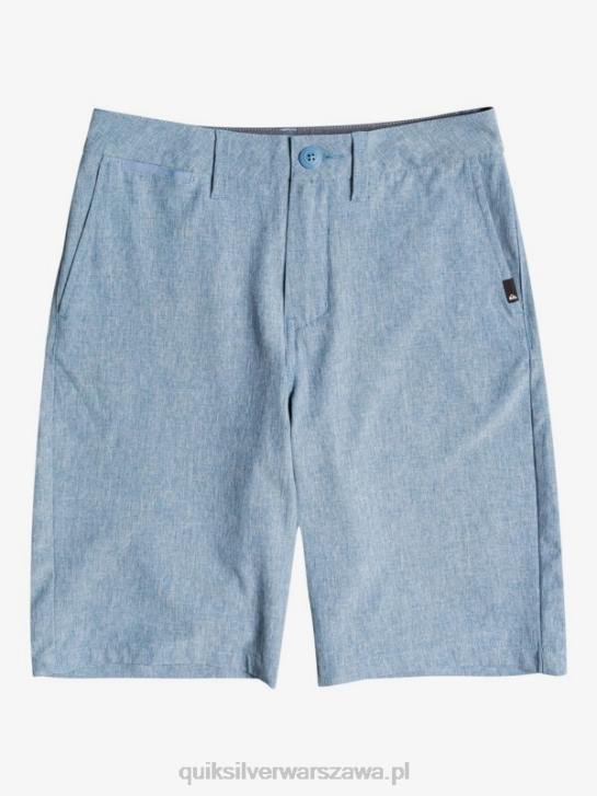 chłopcy Quiksilver Hybrydowe szorty 8-16 Union Heather Amphibian 19 4DBV2327 kapitanowie niebiescy