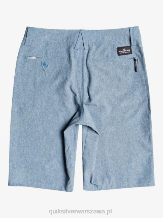 chłopcy Quiksilver Hybrydowe szorty 8-16 Union Heather Amphibian 19 4DBV2327 kapitanowie niebiescy