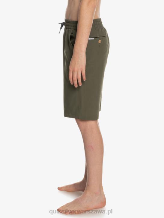 chłopcy Quiksilver Hybrydowe szorty amph yth 18 8-16 Ocean Elastic 4DBV2255 liść winogronowy