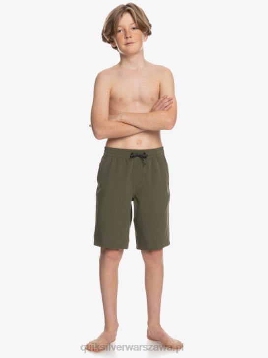 chłopcy Quiksilver Hybrydowe szorty amph yth 18 8-16 Ocean Elastic 4DBV2255 liść winogronowy