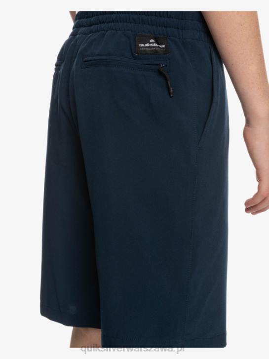 chłopcy Quiksilver Hybrydowe szorty amph yth 18 8-16 Ocean Elastic 4DBV2256 granatowa marynarka