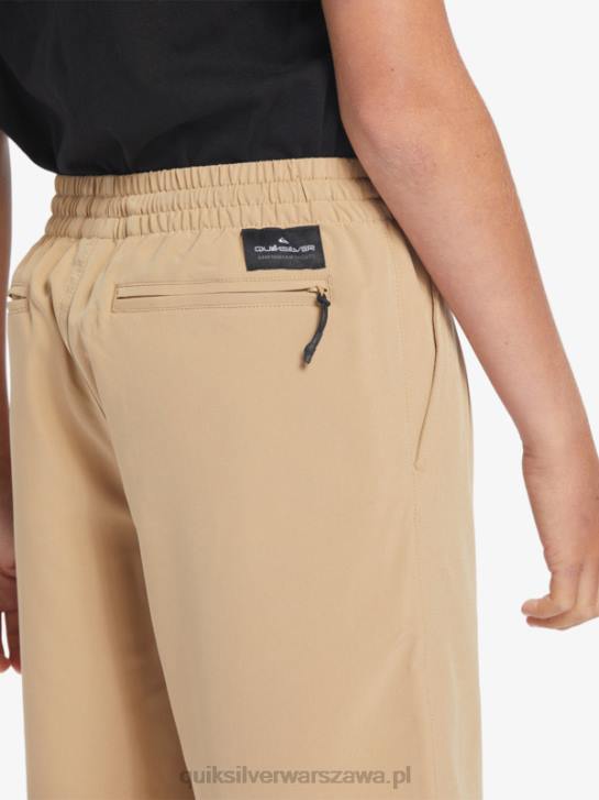 chłopcy Quiksilver Hybrydowe szorty amph yth 18 8-16 Ocean Elastic 4DBV2257 plac