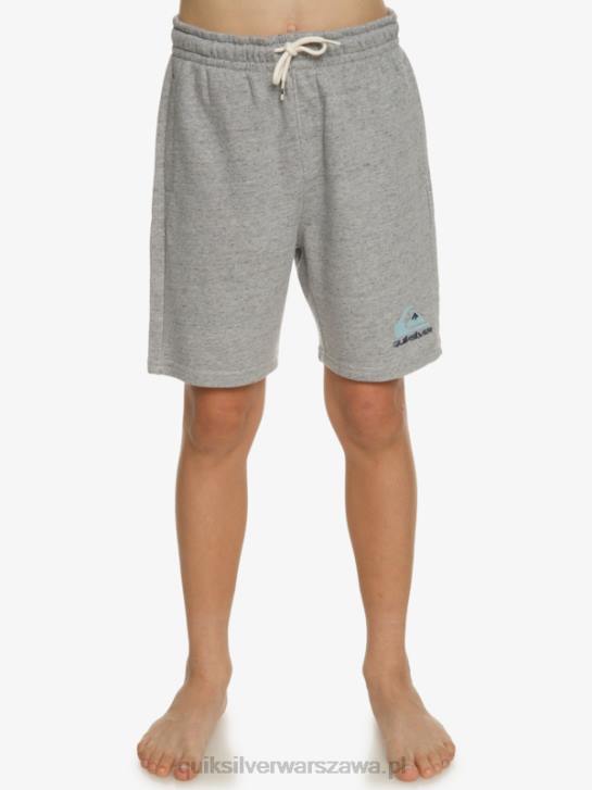 chłopcy Quiksilver Lekkie biegacze na 8-16 dni 4DBV2070 jasnoszary wrzos