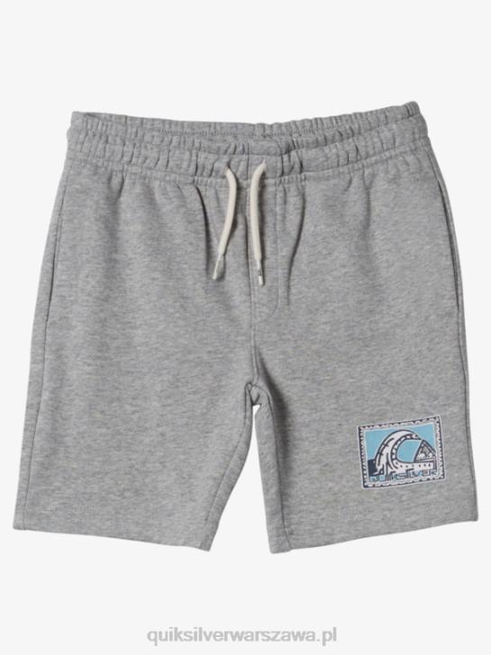 chłopcy Quiksilver Lekkie joggery na 2-7 dni 4DBV2076 jasnoszary wrzos