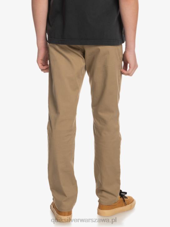 chłopcy Quiksilver Spodnie 8-16 up na co dzień 4DBV2239 drewno wiązu