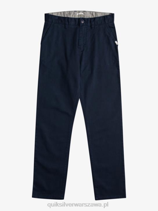 chłopcy Quiksilver Spodnie 8-16 up na co dzień 4DBV2241 granatowa marynarka