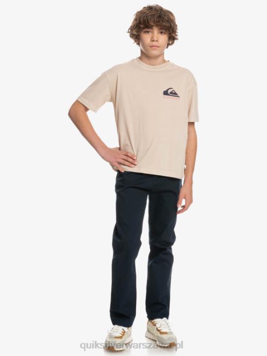chłopcy Quiksilver Spodnie 8-16 up na co dzień 4DBV2241 granatowa marynarka