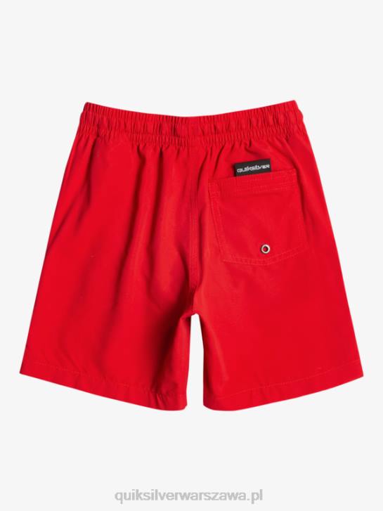 chłopcy Quiksilver 2-7 codziennie 13 salw 4DBV2004 czerwone ryzyko