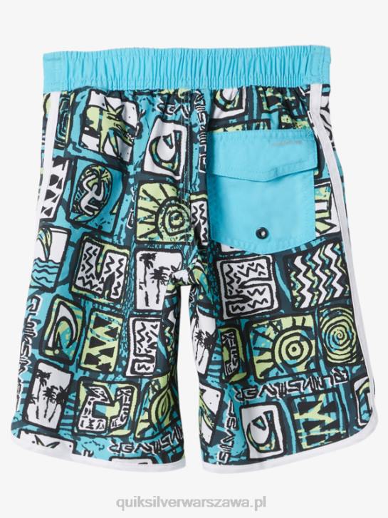 chłopcy Quiksilver 2-7 codziennych muszelek 14 szortów 4DBV1920 rzeczny błękit