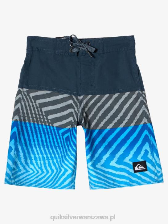 chłopcy Quiksilver 2-7 codziennych paneli 14 szortów 4DBV1898 marynarka o północy