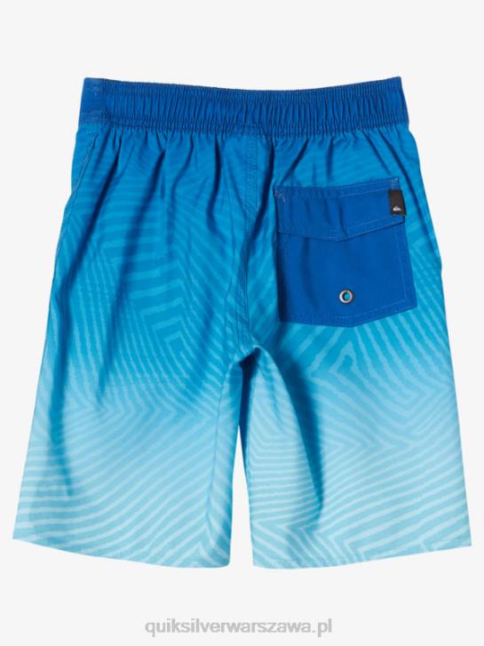 chłopcy Quiksilver 2-7 codziennych szortów typu Warp Fade 14 4DBV2175 nurkowanie w kolorze niebieskim