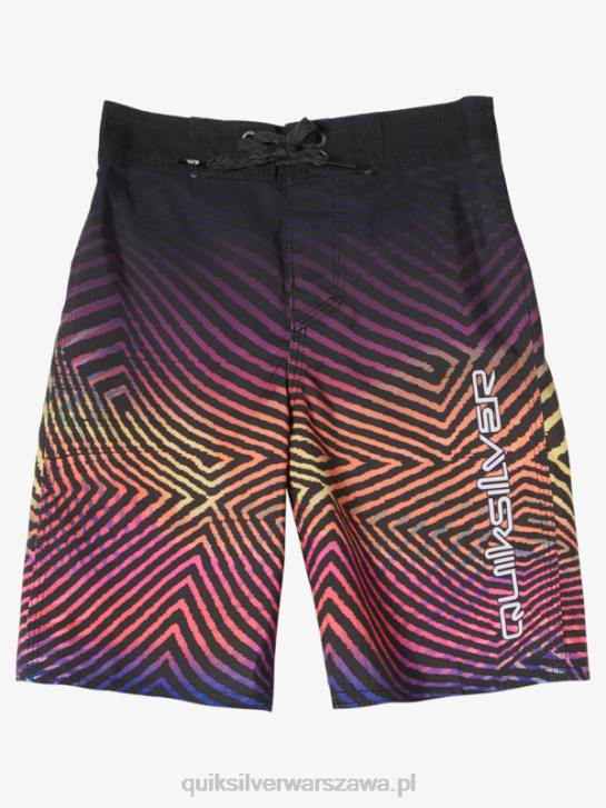 chłopcy Quiksilver 2-7 codziennych szortów typu Warp Fade 14 4DBV2176 asfalt