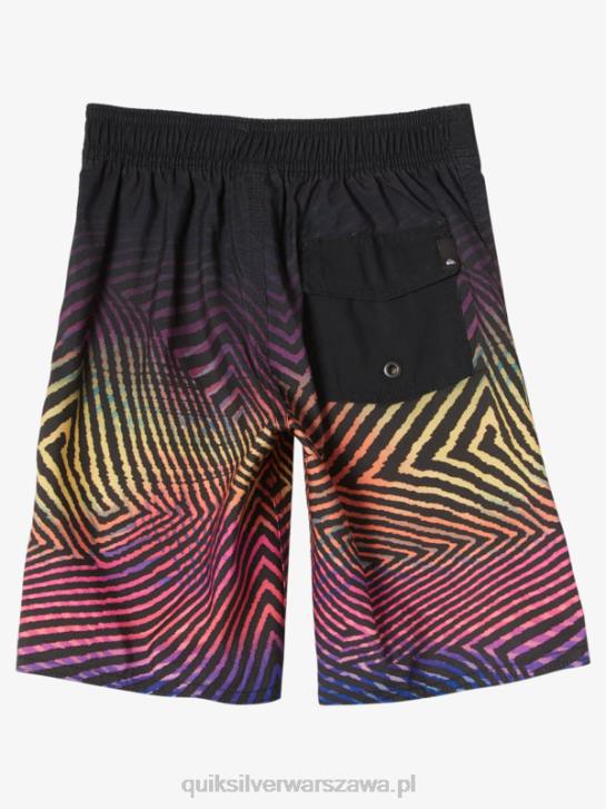 chłopcy Quiksilver 2-7 codziennych szortów typu Warp Fade 14 4DBV2176 asfalt
