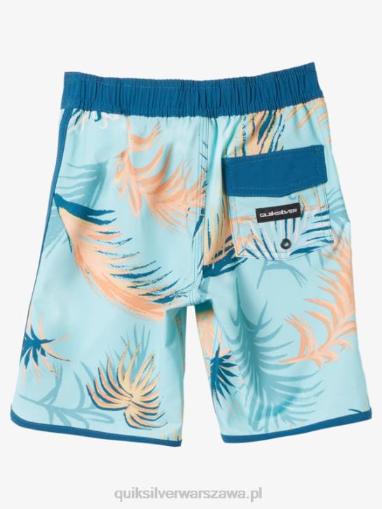chłopcy Quiksilver 2-7 surfsilk muszelki 14 szortów 4DBV2038 marokański niebieski