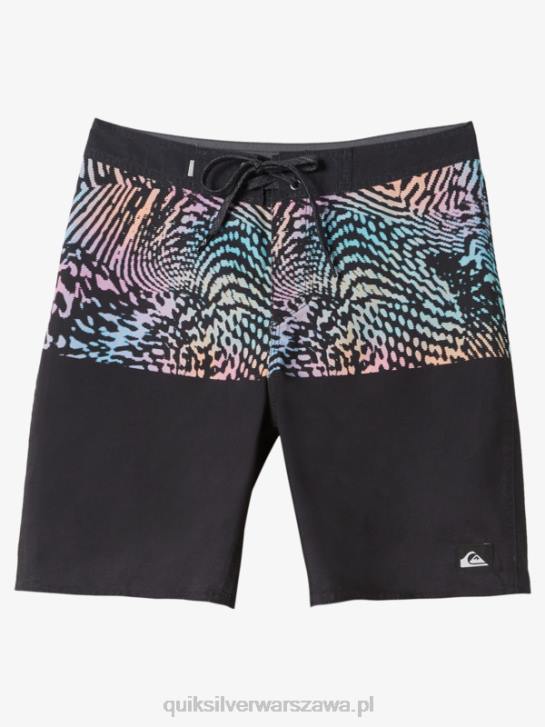chłopcy Quiksilver 8-16 codzienne szorty z podziałem na 17 4DBV1978 czarny