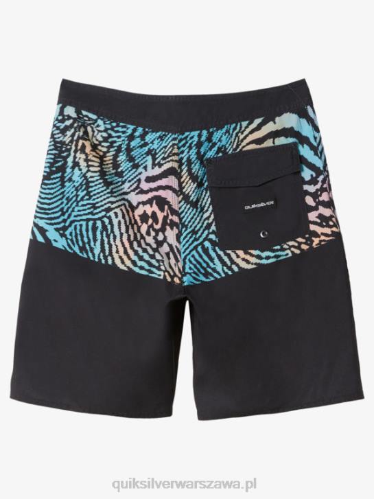 chłopcy Quiksilver 8-16 codzienne szorty z podziałem na 17 4DBV1978 czarny