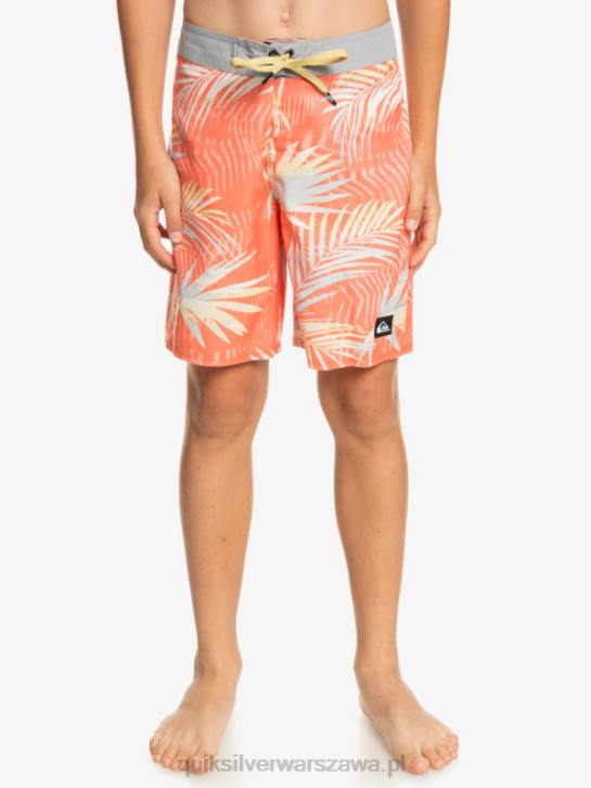 chłopcy Quiksilver 8-16 codziennie qs 69 16 szorty 4DBV2139 świeży łosoś