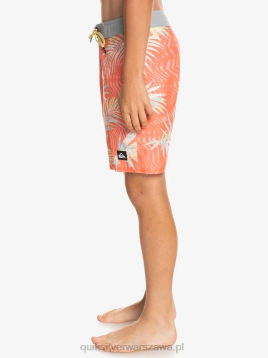 chłopcy Quiksilver 8-16 codziennie qs 69 16 szorty 4DBV2139 świeży łosoś