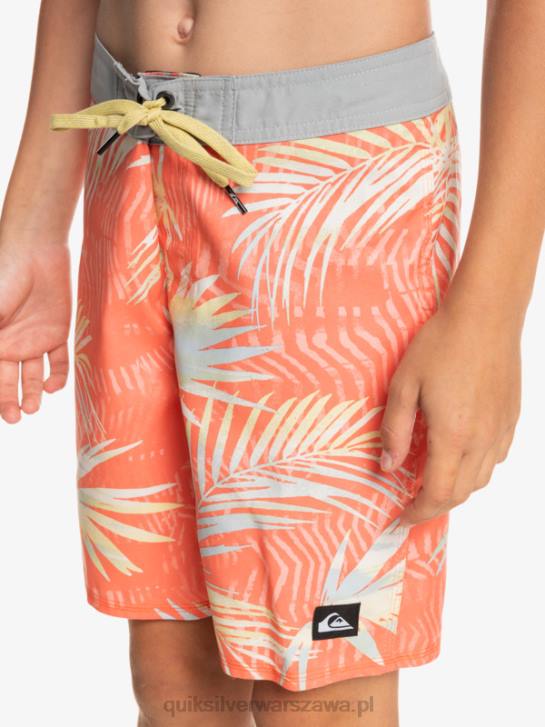 chłopcy Quiksilver 8-16 codziennie qs 69 16 szorty 4DBV2139 świeży łosoś