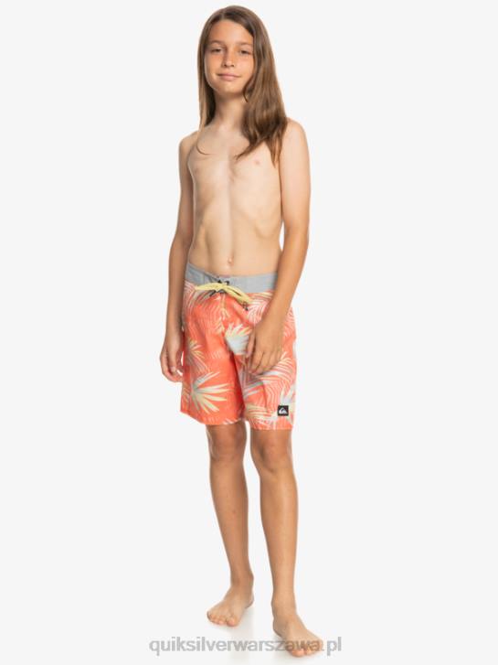 chłopcy Quiksilver 8-16 codziennie qs 69 16 szorty 4DBV2139 świeży łosoś