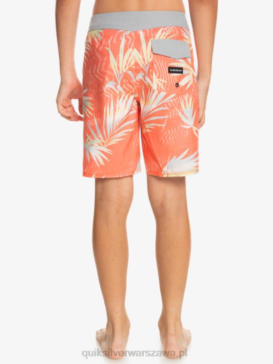 chłopcy Quiksilver 8-16 codziennie qs 69 16 szorty 4DBV2139 świeży łosoś