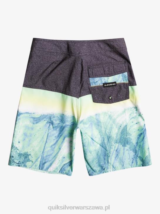 chłopcy Quiksilver 8-16 codzienny panel yth 17 szorty 4DBV2274 zielony popiół