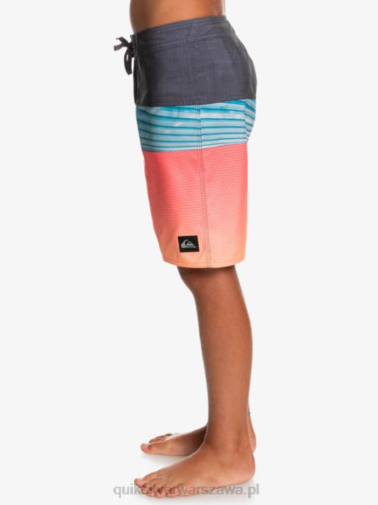 chłopcy Quiksilver 8-16 codzienny panel yth 17 szorty 4DBV2275 pomarańczowy pop