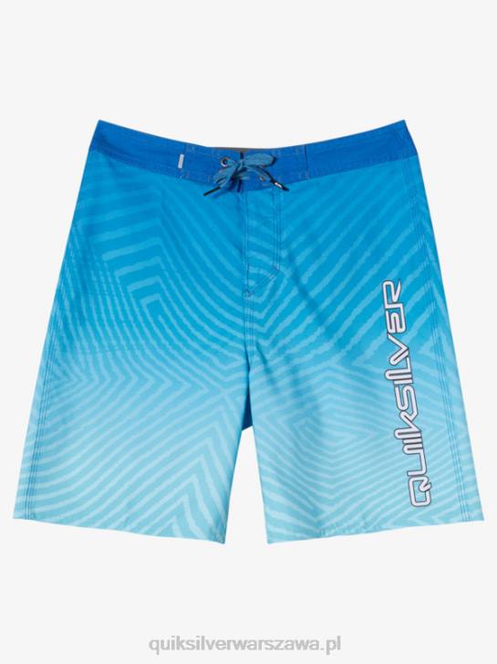 chłopcy Quiksilver 8-16 codziennych szortów typu Warp Fade 17 4DBV2165 nurkowanie w kolorze niebieskim
